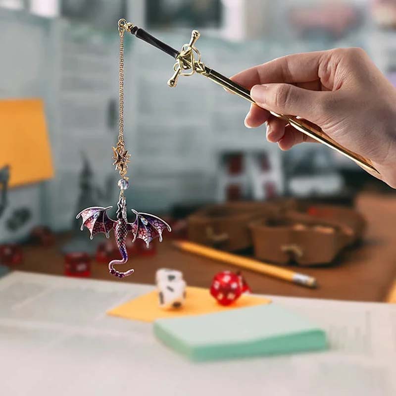 š Your Name on a Fantasy Dragon Sword Bookmark!