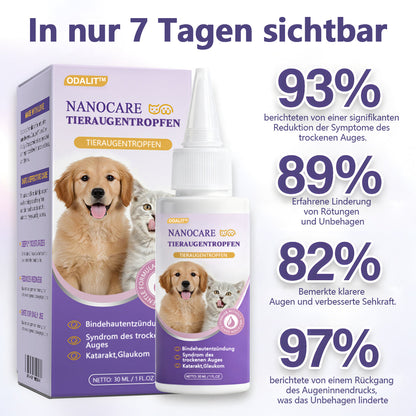 ODALIT™ NanoCare Augentropfen für Haustiere