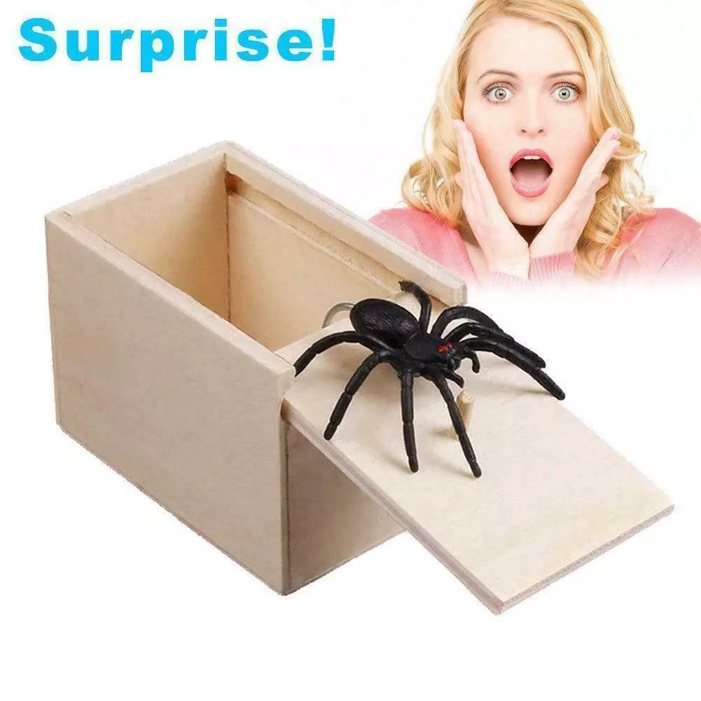 🎁Super Funny Crazy Prank Gift Spider Box