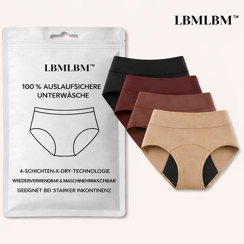 💖 Letzter Tag | 50% RABATT LBMLBM™ 4er-Pack 100% auslaufsichere Unterwäsche