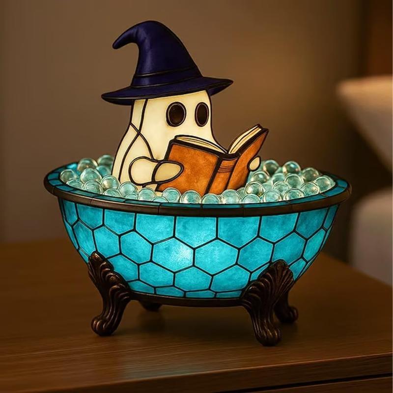 🔥Ready For Halloween :60% OFF!👻 3D Physical Ghost Bubble Bath Lamp