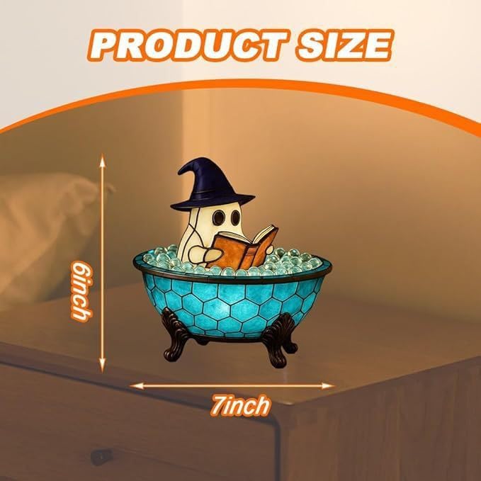 🔥Ready For Halloween :60% OFF!👻 3D Physical Ghost Bubble Bath Lamp