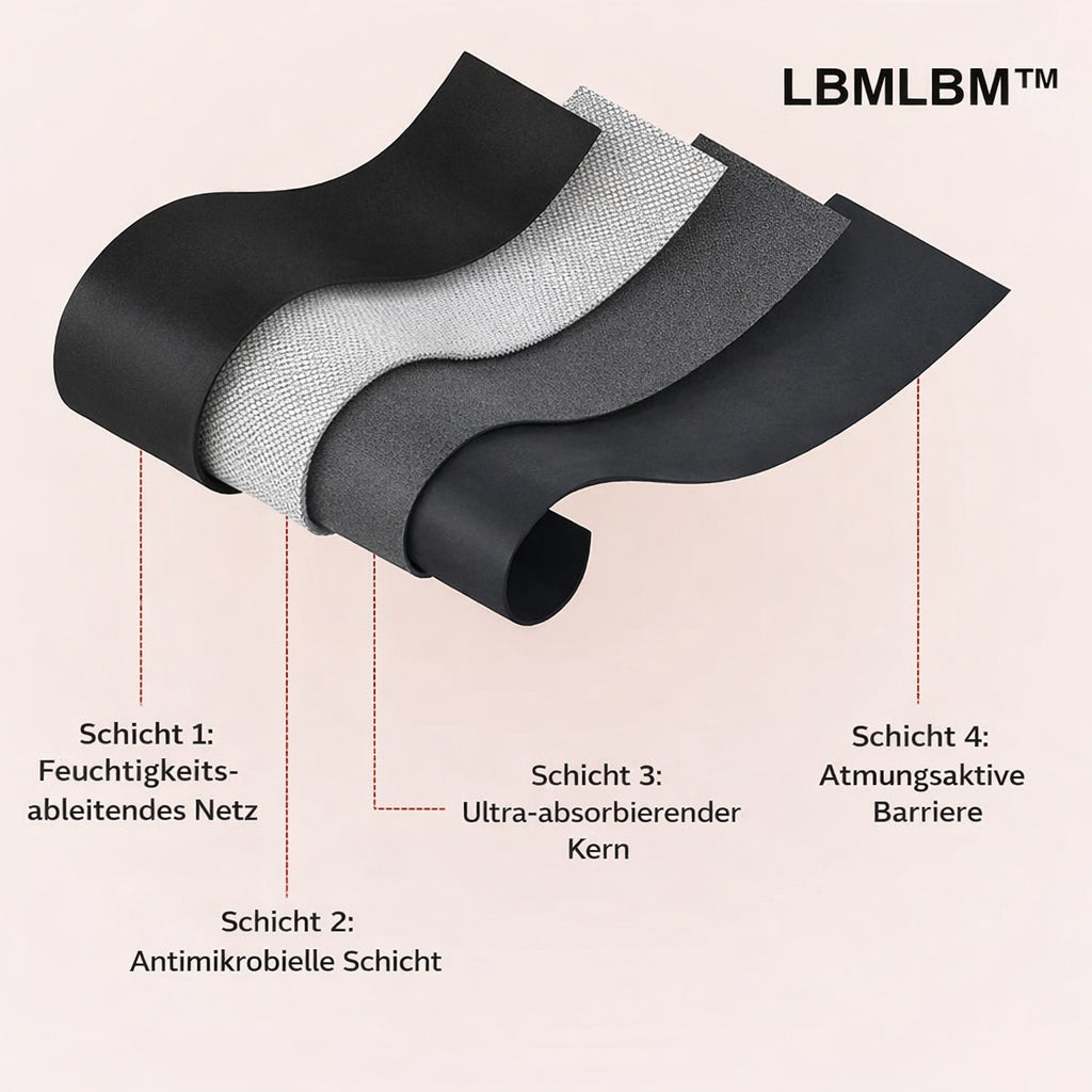 💖 Letzter Tag | 50% RABATT LBMLBM™ 4er-Pack 100% auslaufsichere Unterwäsche