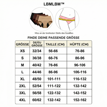 💖 Letzter Tag | 50% RABATT LBMLBM™ 4er-Pack 100% auslaufsichere Unterwäsche