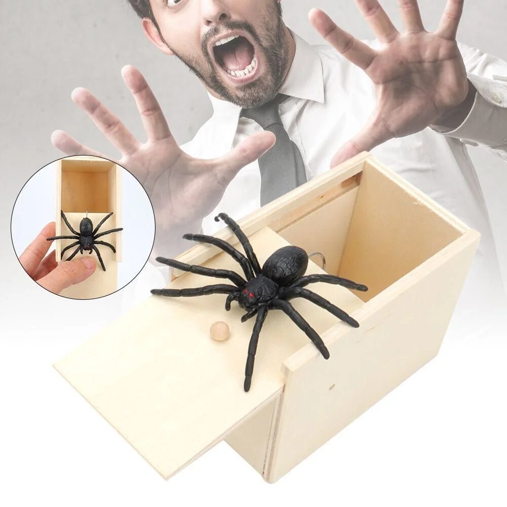 🎁Super Funny Crazy Prank Gift Spider Box