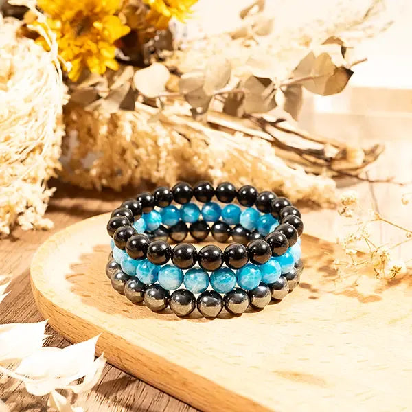 🛡️ Triple Protection Bracelet – Energy, Balance & Inner Strength